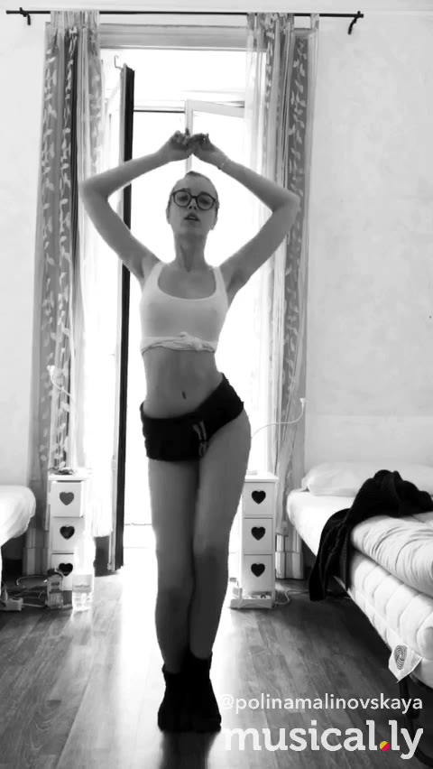 little sucking PolinaMalinovskaya Leaked