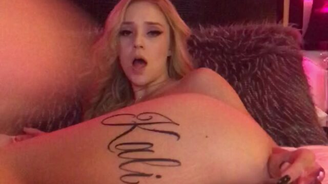 Sensational pervert KaliRoses Nudeleaks