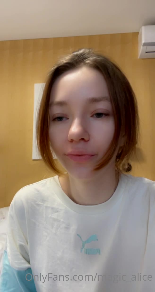 sweetie Sweating MagicAlice tits