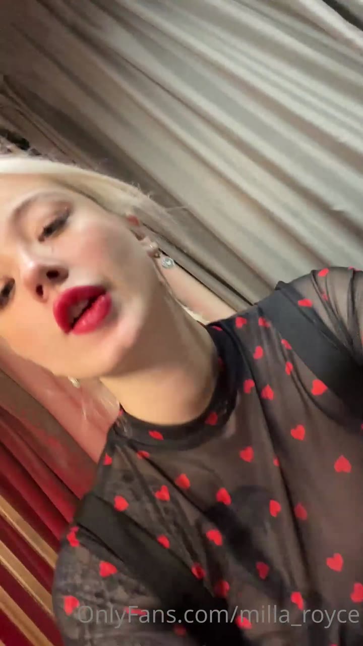 Epic piece MillaRoyce masturbating Exclusive full video