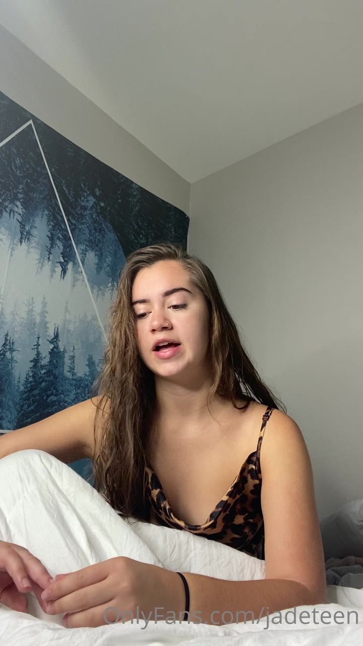 Jadeteen leaked: Busty POV with Lesbian Blowjob and Steamy Creampie Show