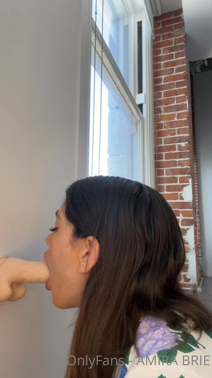 Petite Latina Amirabrie’s Most Hardcore Dildo Play