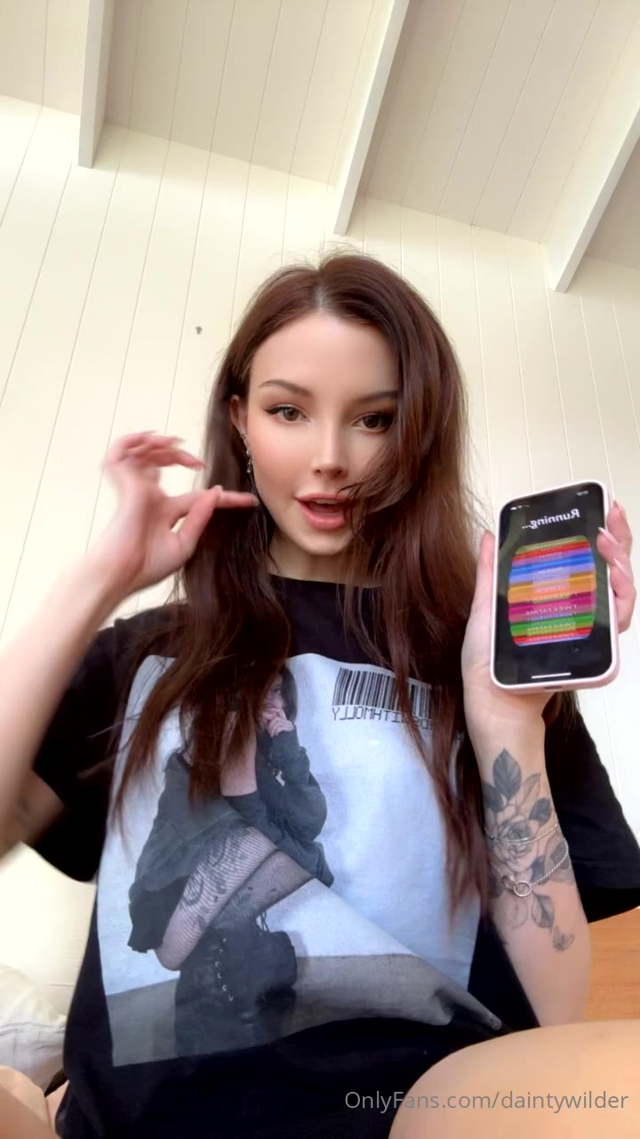 Dainty Wilder’s First Ever DP – A Kinky Delight