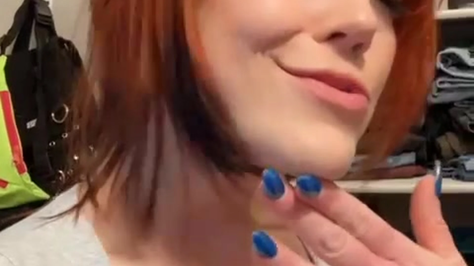 Exposed Caucasian Molly Stewart face